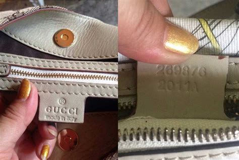 how to notice a fake gucci bag|how to tell authentic gucci.